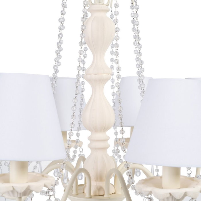 BigBuy Home Suspension Classique Beige Métal 65 x 65 x 107 cm