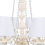 BigBuy Home Suspension Classique Beige Métal 65 x 65 x 107 cm