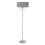 BigBuy Home Lampadaire Métal Argent 44 x 44 x 161 cm