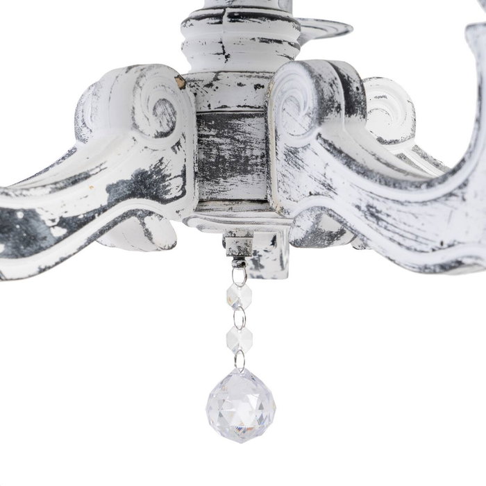 BigBuy Home Suspension Vintage Noir et Blanc 58 x 58 x 104 cm BigBuy Home Suspension Vintage Noir et Blanc 58 x 58 x 104 cm
