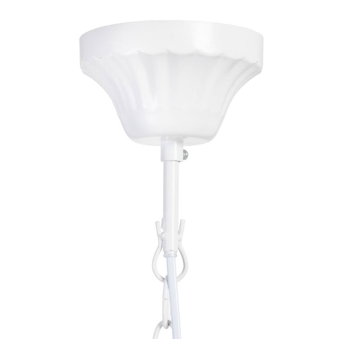 BigBuy Home Suspension Classique Métal Blanc 53 x 53 x 112 cm BigBuy Home Suspension Classique Métal Blanc 53 x 53 x 112 cm