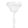 BigBuy Home Suspension Classique Métal Blanc 53 x 53 x 112 cm