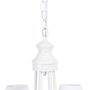 BigBuy Home Suspension Classique Métal Blanc 53 x 53 x 112 cm