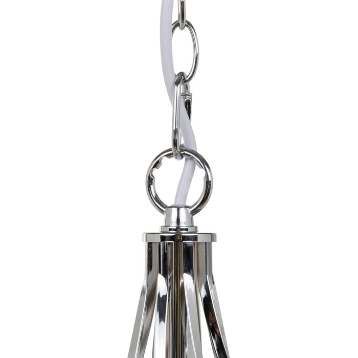 BigBuy Home Suspension Métal Argent 36 x 36 x 110 cm