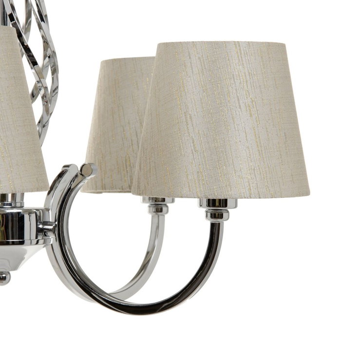 BigBuy Home Suspension Métal Argent 36 x 36 x 110 cm