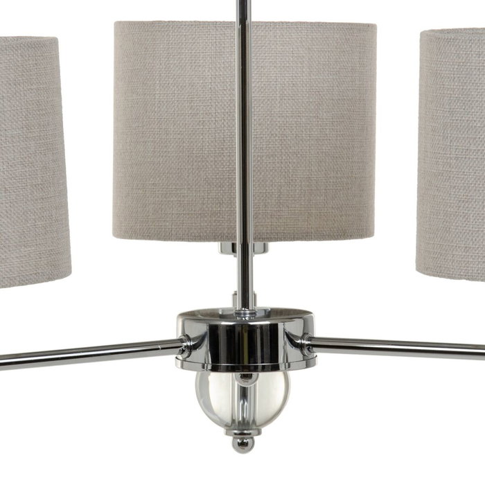 BigBuy Home Suspension Métal Argent 58 x 58 x 73 cm