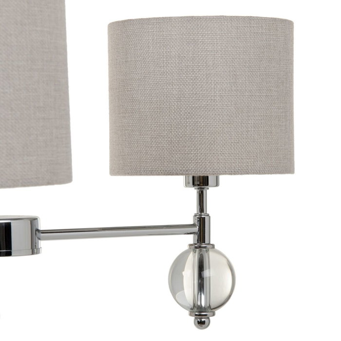 BigBuy Home Suspension Métal Argent 58 x 58 x 73 cm