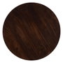 BigBuy Home Table d'appoint circulaire en bois de manguier Marron, 40 x 40 x 90 cm