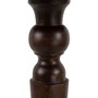 BigBuy Home Table d'appoint circulaire en bois de manguier Marron, 40 x 40 x 90 cm