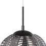 BigBuy Home Suspension 26 x 26 x 120 cm Verre Gris