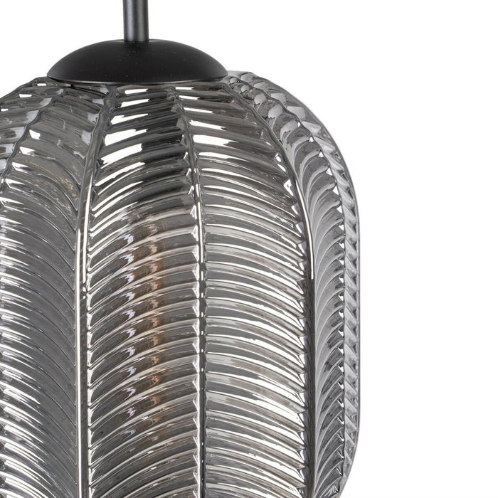 BigBuy Home Suspension 26 x 26 x 120 cm Verre Gris BigBuy Home Suspension 26 x 26 x 120 cm Verre Gris