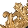 BigBuy Home Miroir mural 114 x 4,5 x 114 cm Verre Doré Bois