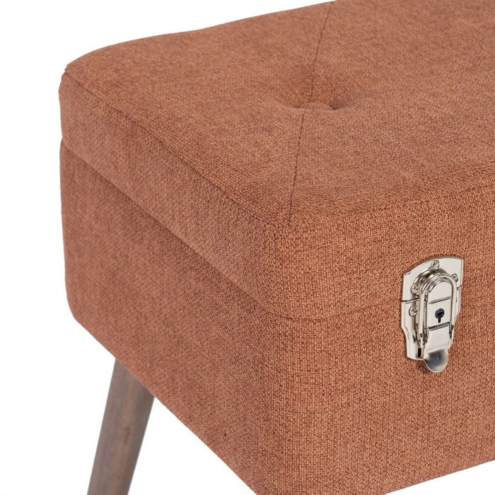 BigBuy Home Coffre 50 x 35 x 45 cm Rouge Foncé