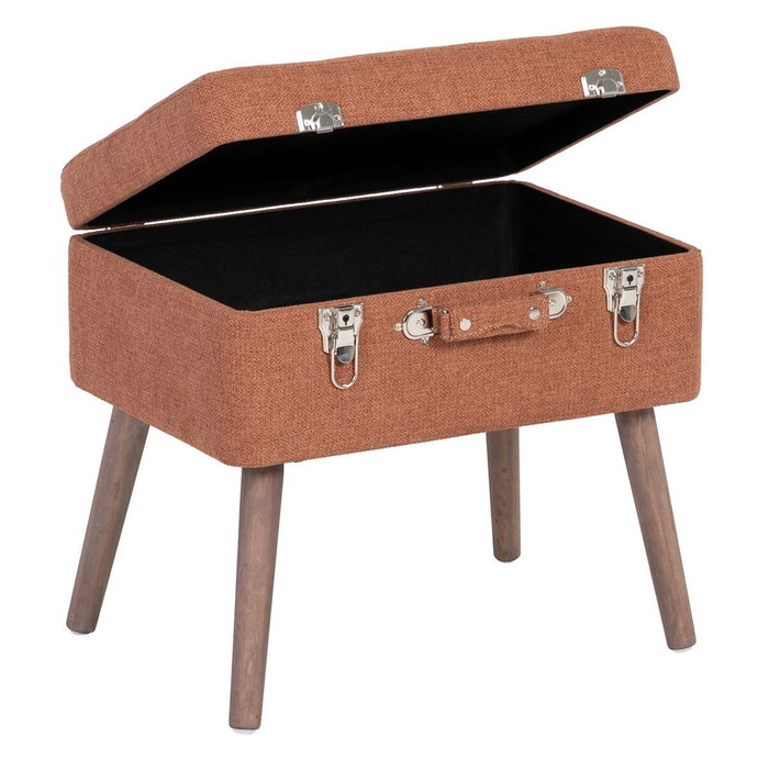 BigBuy Home Coffre 50 x 35 x 45 cm Rouge Foncé