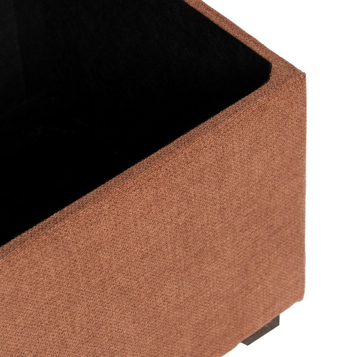 BigBuy Home Coffre Banc Rouge Foncé