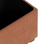 BigBuy Home Coffre Banc Rouge Foncé