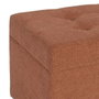 BigBuy Home Coffre Banc Rouge Foncé