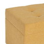 BigBuy Home Coffre 102 x 41 x 43 cm Moutarde