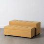BigBuy Home Coffre 102 x 41 x 43 cm Moutarde