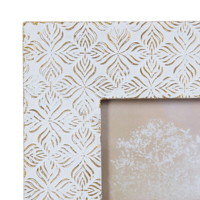 BigBuy Home Lot de 2 Cadres Photos Blanc en Bois de Manguier 20,5 x 1,5 x 25 cm BigBuy Home Lot de 2 Cadres Photos Blanc en Bois de Manguier 20,5 x 1,5 x 25 cm