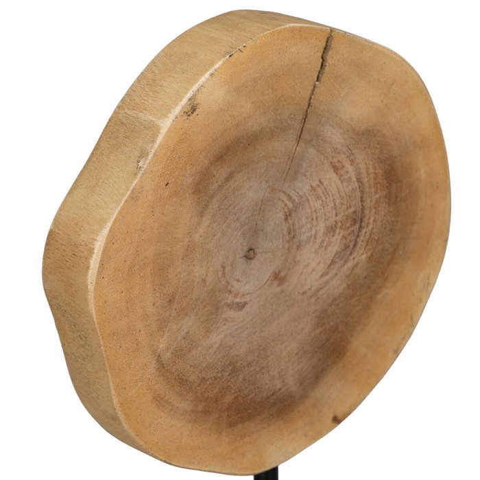 BigBuy Home Figurine Décorative Naturel Noir 17 x 17 x 31 cm