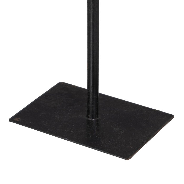 BigBuy Home Figurine Décorative Naturel Noir 17 x 17 x 31 cm