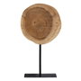BigBuy Home Figurine Décorative Naturel Noir