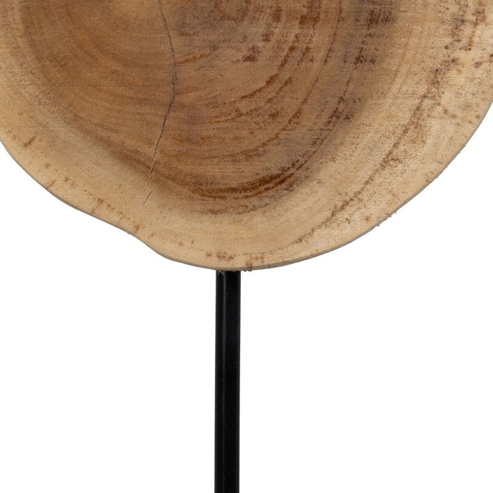 BigBuy Home Figurine Décorative Naturel Noir BigBuy Home Figurine Décorative Naturel Noir