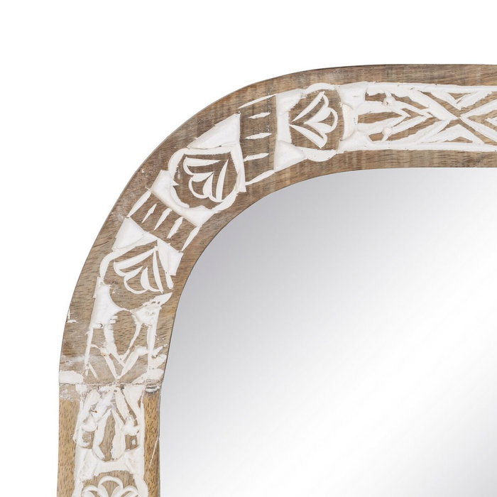 BigBuy Home Miroir mural Blanc 51 x 3 x 76 cm