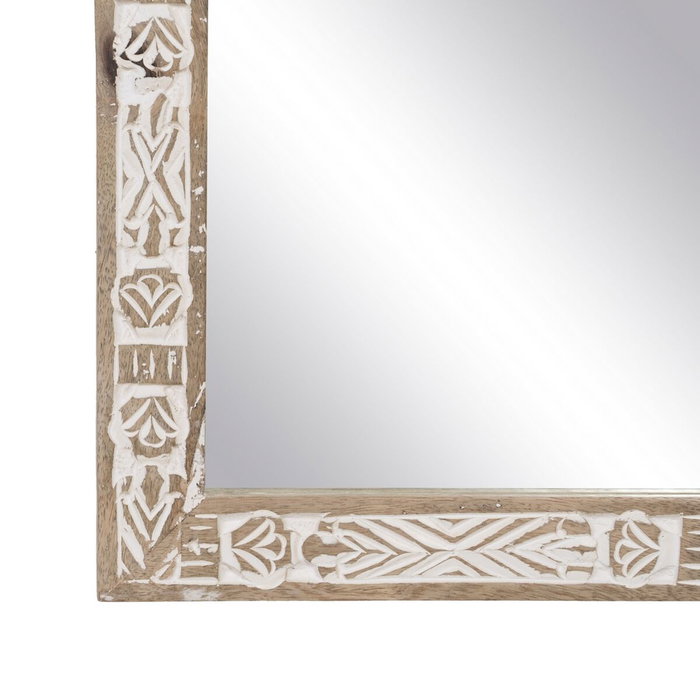 BigBuy Home Miroir mural Blanc 51 x 3 x 76 cm