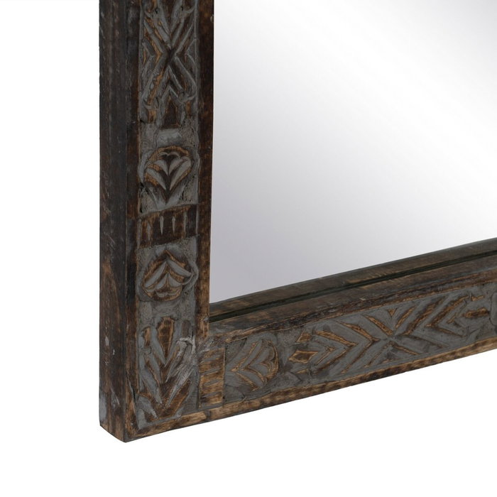 BigBuy Home Miroir mural Marron 77 x 3 x 113 cm BigBuy Home Miroir mural Marron 77 x 3 x 113 cm