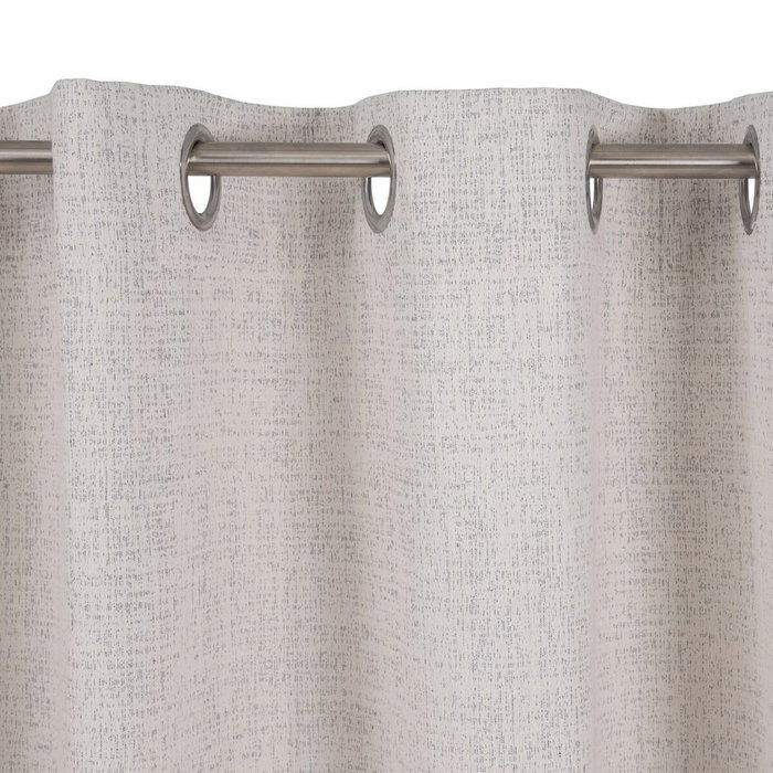 BigBuy Home Rideau Beige et Argent 140 x 260 cm BigBuy Home Rideau Beige et Argent 140 x 260 cm