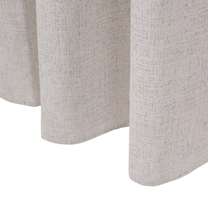 BigBuy Home Rideau Beige et Argent 140 x 260 cm BigBuy Home Rideau Beige et Argent 140 x 260 cm