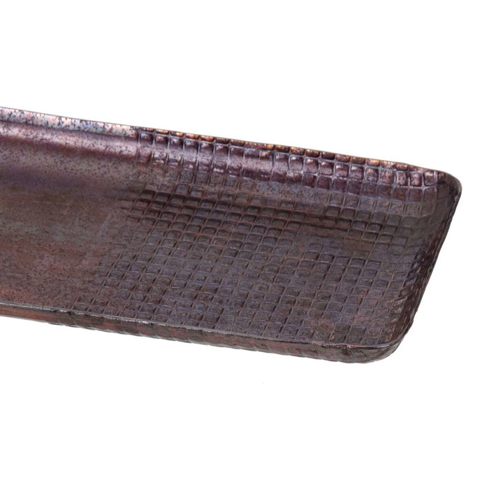 BigBuy Home Plateau apéritif Aluminium Bronze 32 x 12 x 2 cm BigBuy Home Plateau apéritif Aluminium Bronze 32 x 12 x 2 cm