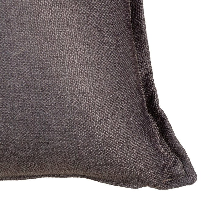 Coussin Polyester Gris foncé 45 x 30 cm Coussin Polyester Gris foncé 45 x 30 cm