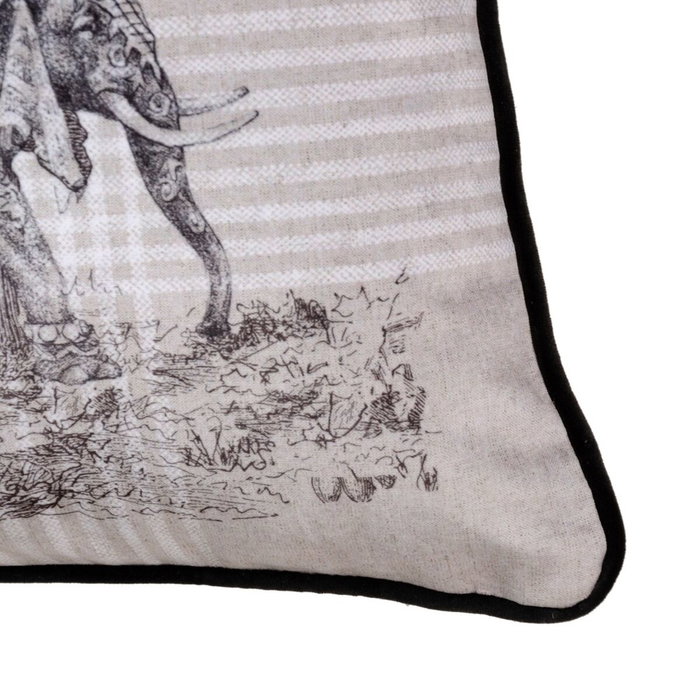 BigBuy Home Coussin Eléphant 45 x 30 cm BigBuy Home Coussin Eléphant 45 x 30 cm