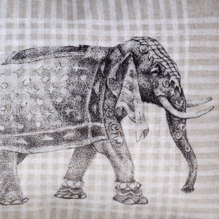 BigBuy Home Coussin Eléphant 45 x 30 cm BigBuy Home Coussin Eléphant 45 x 30 cm