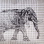 BigBuy Home Coussin Eléphant 45 x 30 cm