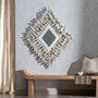 BigBuy Home Miroir mural Blanc 95 x 8 x 115 cm