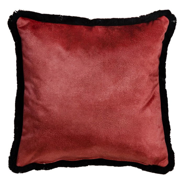 Coussin Orange Léopard 45 x 45 cm