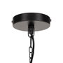 BigBuy Home Suspension 34 x 34 x 51 cm Noir Fer Ø 34 cm