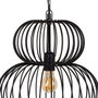 BigBuy Home Suspension 34 x 34 x 51 cm Noir Fer Ø 34 cm