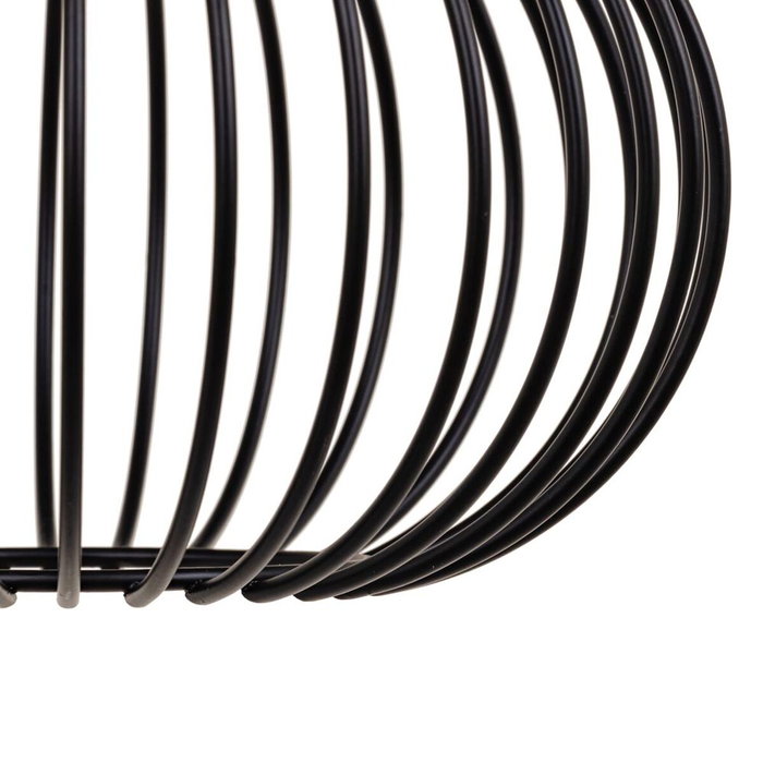 BigBuy Home Suspension 34 x 34 x 51 cm Noir Fer Ø 34 cm