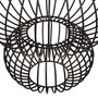 BigBuy Home Suspension 34 x 34 x 51 cm Noir Fer Ø 34 cm