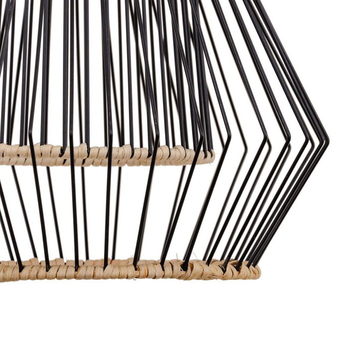 BigBuy Home Suspension Métal Blanc Ø 28 cm BigBuy Home Suspension Métal Blanc Ø 28 cm