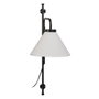 BigBuy Home Applique 25 x 37 x 60 cm Noir Métal Moderne