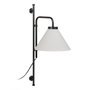 BigBuy Home Applique 25 x 37 x 60 cm Noir Métal Moderne