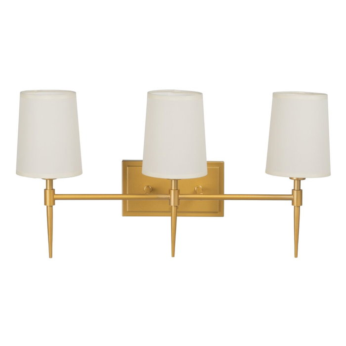 BigBuy Home Applique Murale Moderne Doré en Métal et Tissu Synthétique BigBuy Home Applique Murale Moderne Doré en Métal et Tissu Synthétique