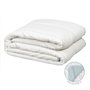 BigBuy Home Couvre-lit Bleu Crème 180 x 260 cm