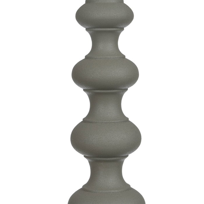 BigBuy Home Bougeoir 13 x 13 x 47 cm Aluminium Vert